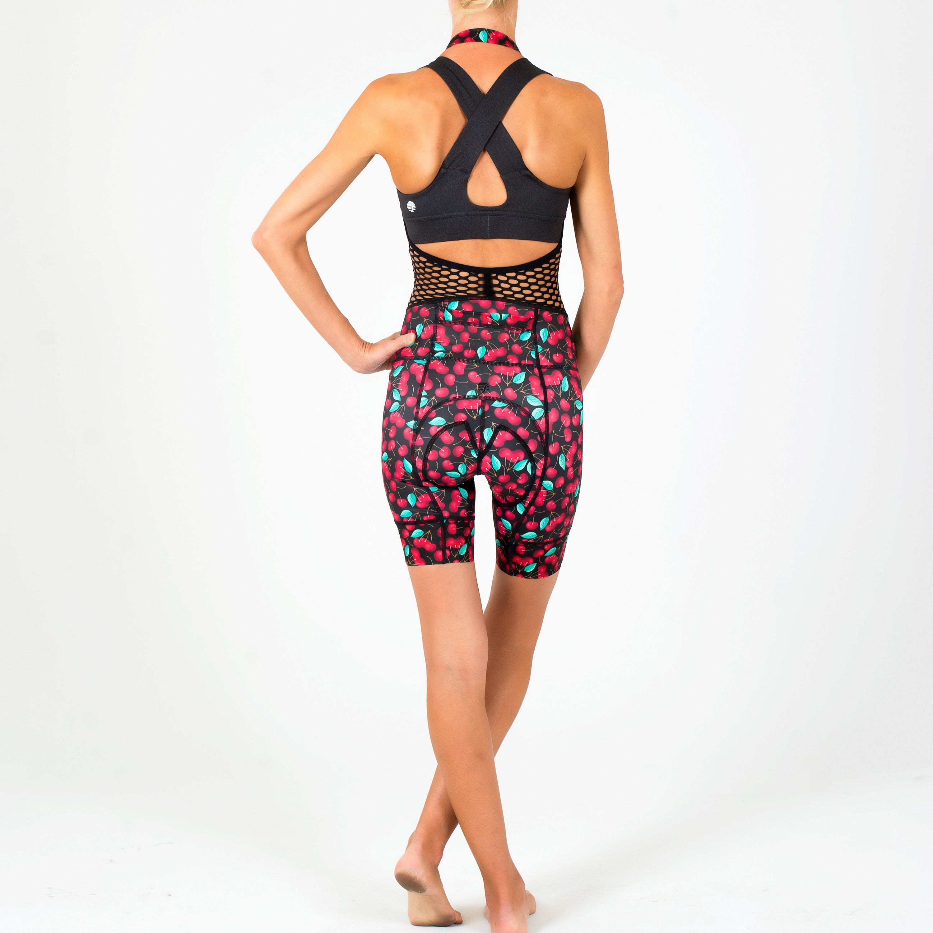 Cherry Pie Petunia Bib Short