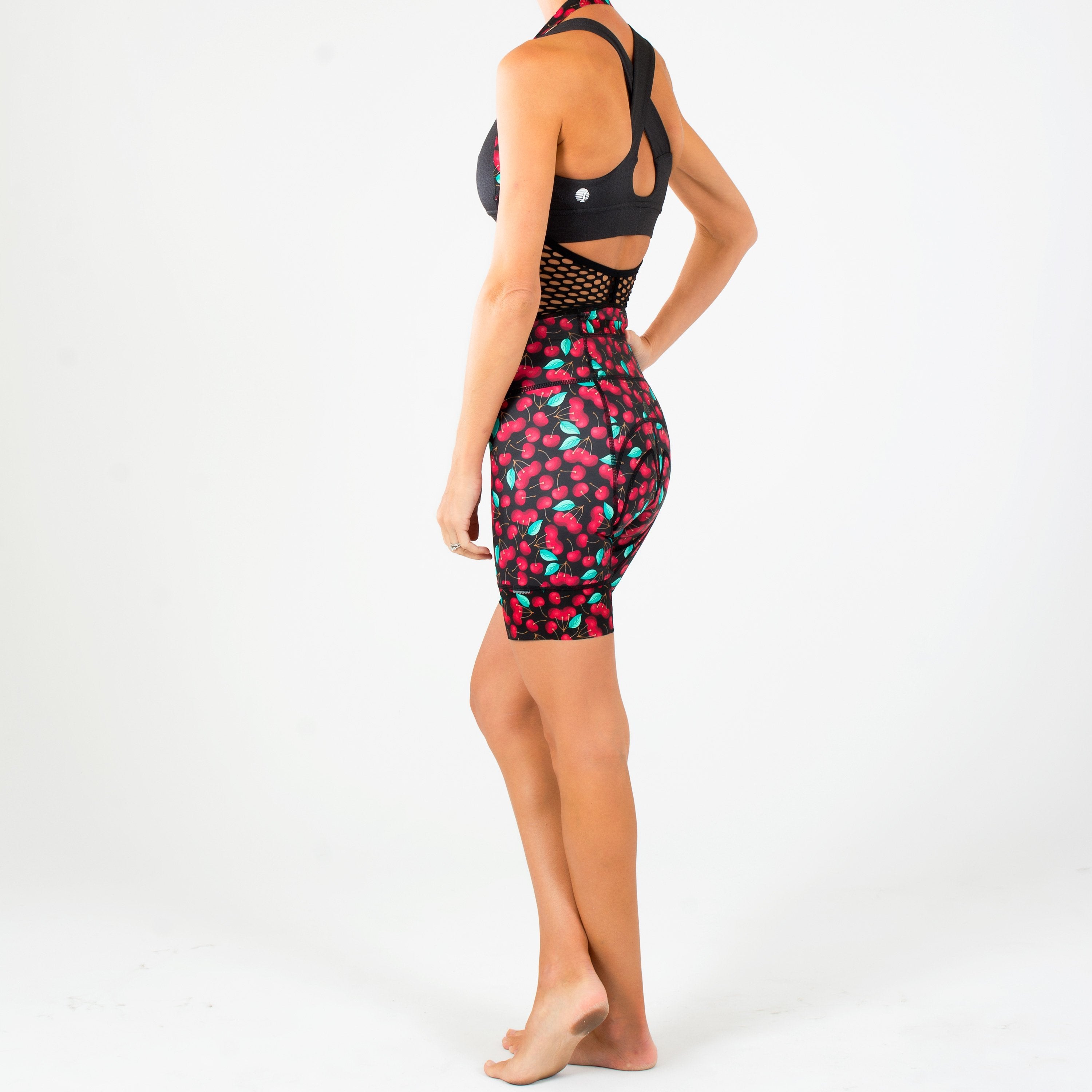 Cherry Pie Petunia Bib Short