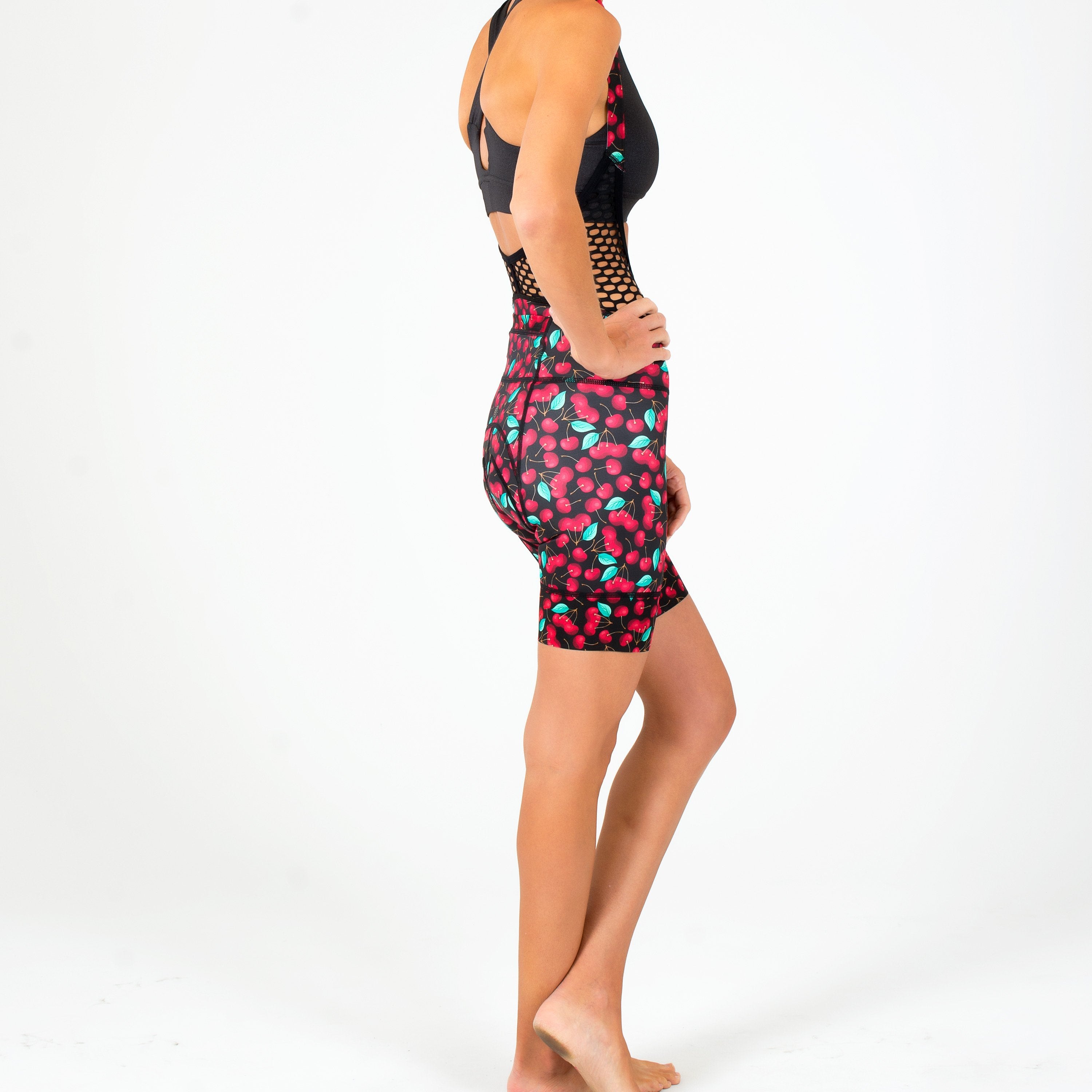 Cherry Pie Petunia Bib Short