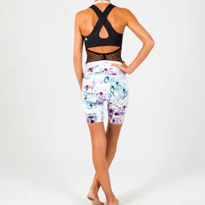 Ethereal Petunia Bib Short