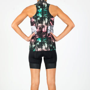 Majestic Palm Tri Troika Zip Tank