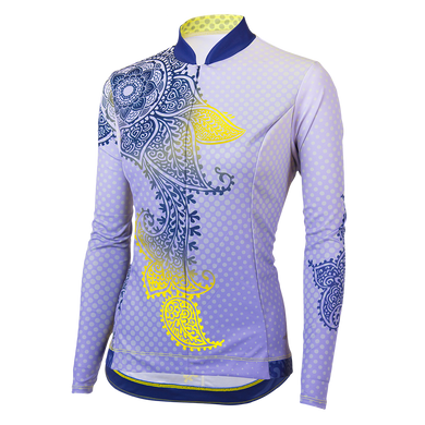 Mehndi S-Cut Long Sleeve Jersey-FINAL SALE