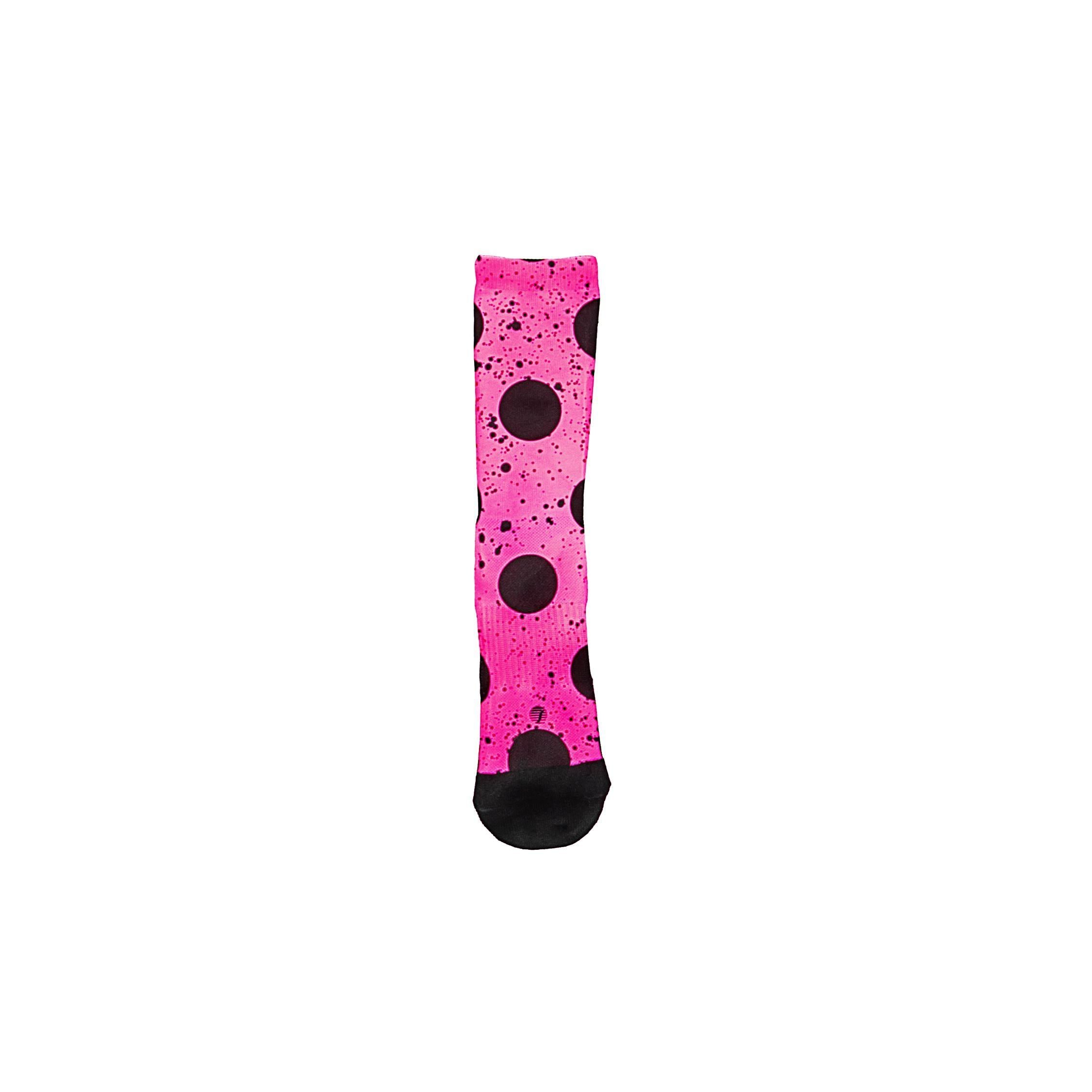 Spray Dots Crew Socks