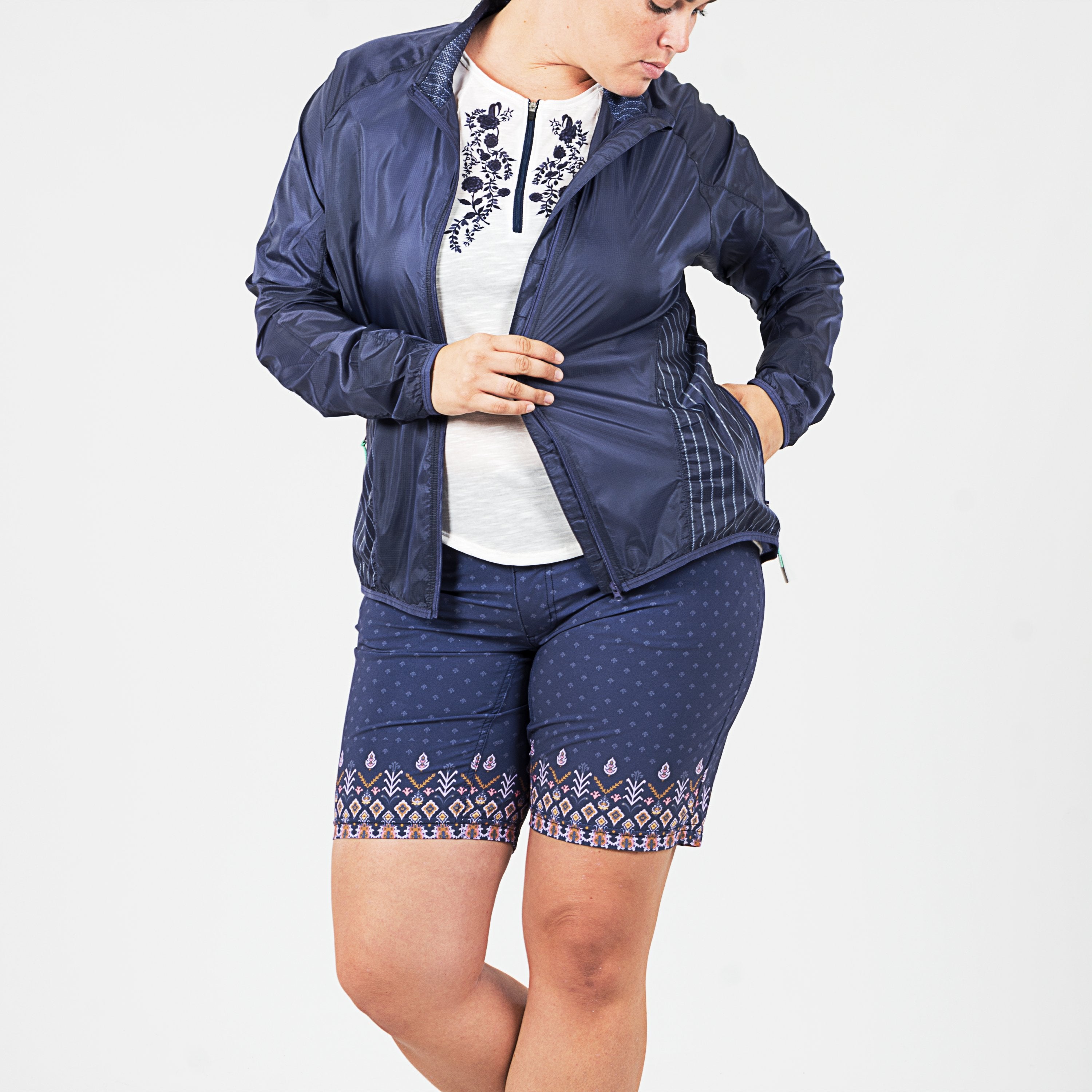 Denim Veneer Jacket PLUS