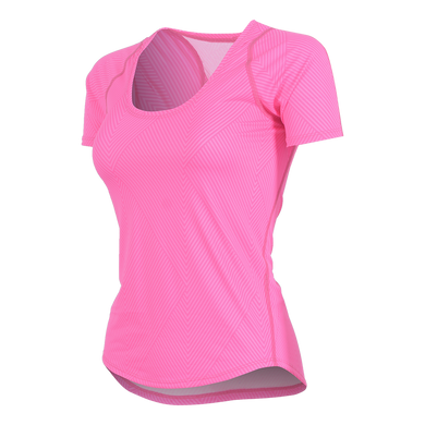 BURN BIAS STRIPE ACTIVE TEE- FINAL SALE*