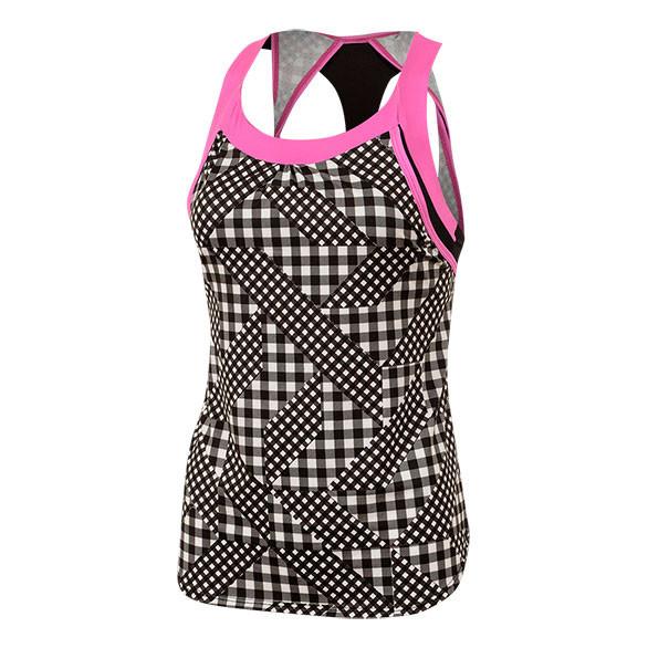 ENTWINE GINGHAM 2 IN 1 TANK