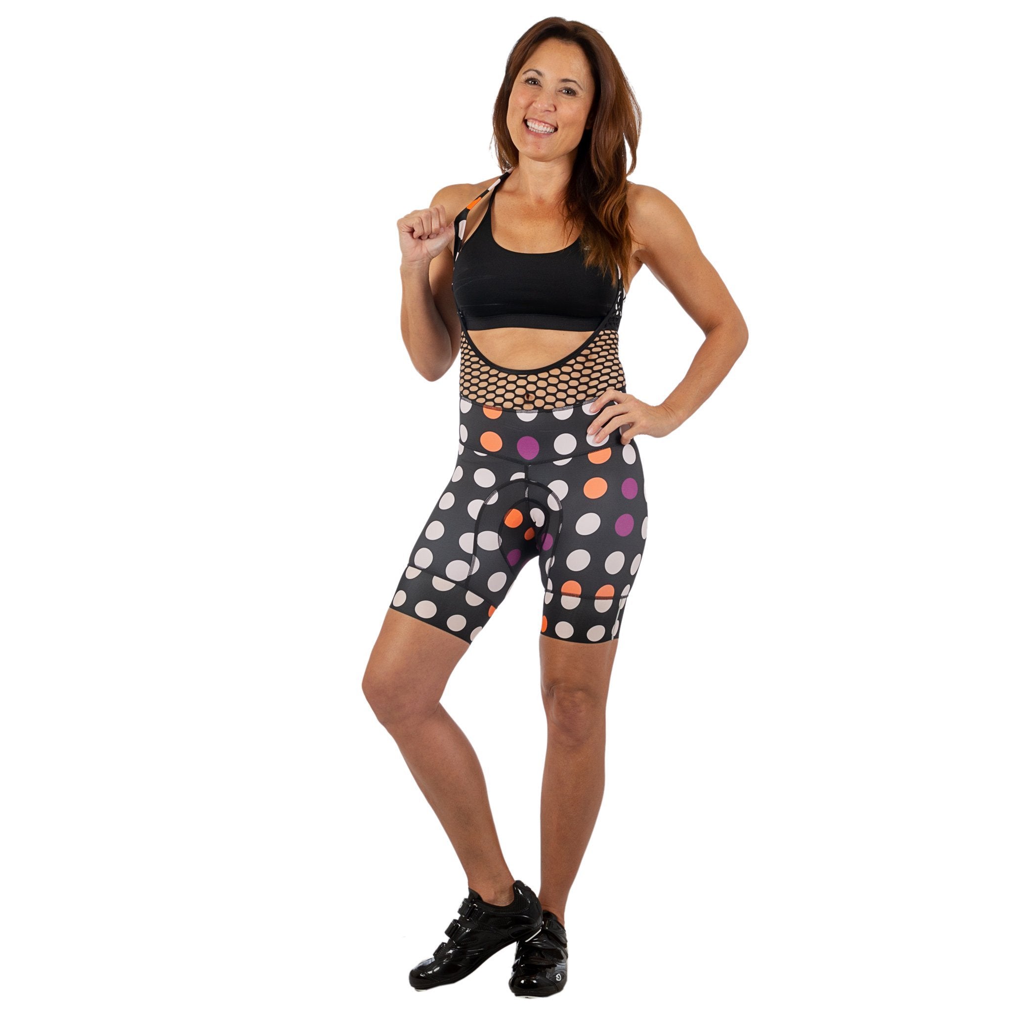 Spot On Petunia Bib Short