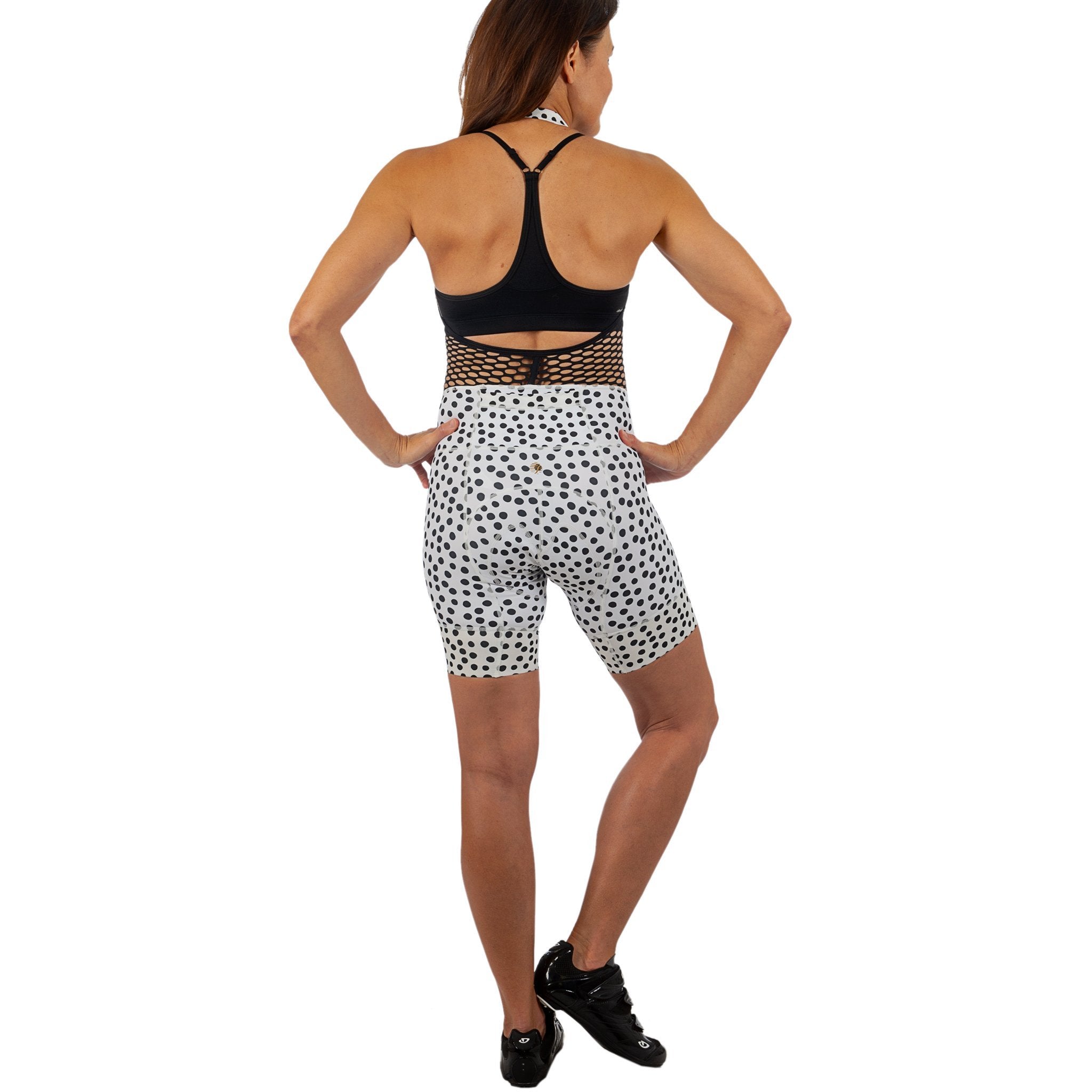 Speckle Petunia Bib Short