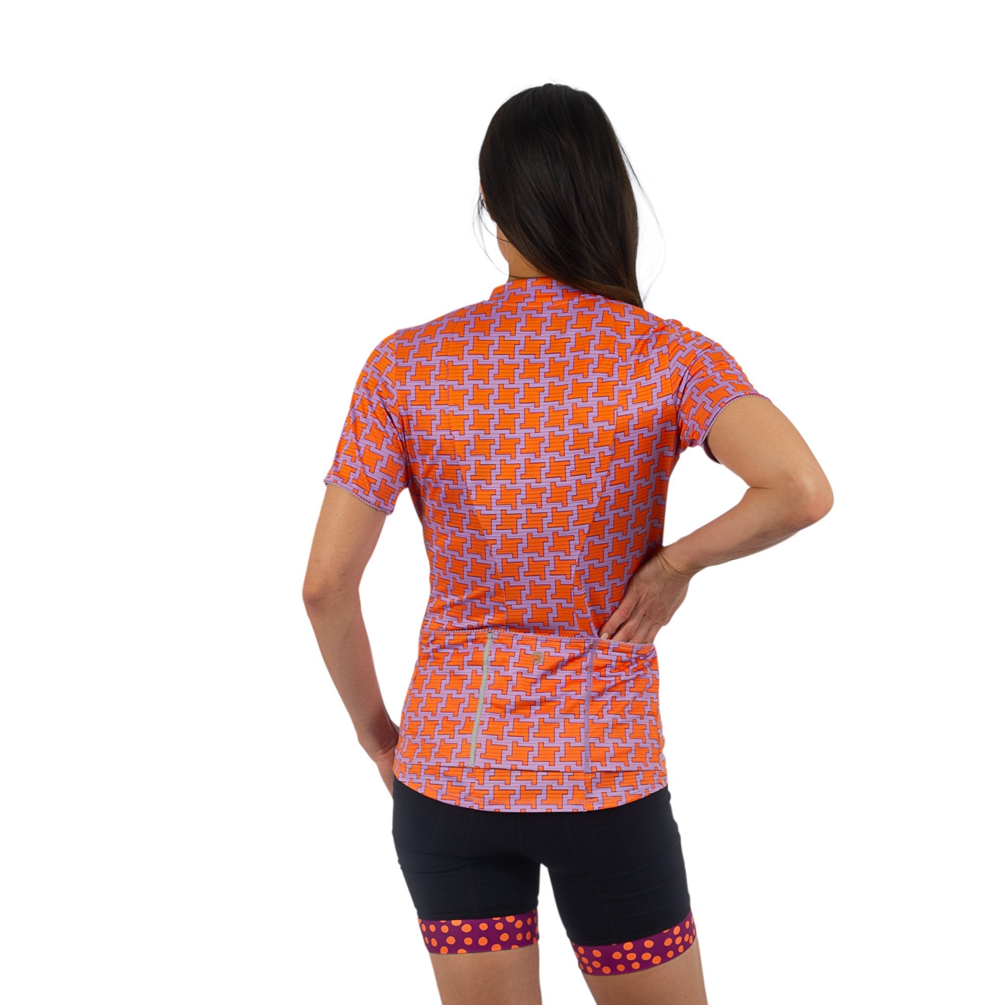 Dog's Tooth S-Cut Jersey