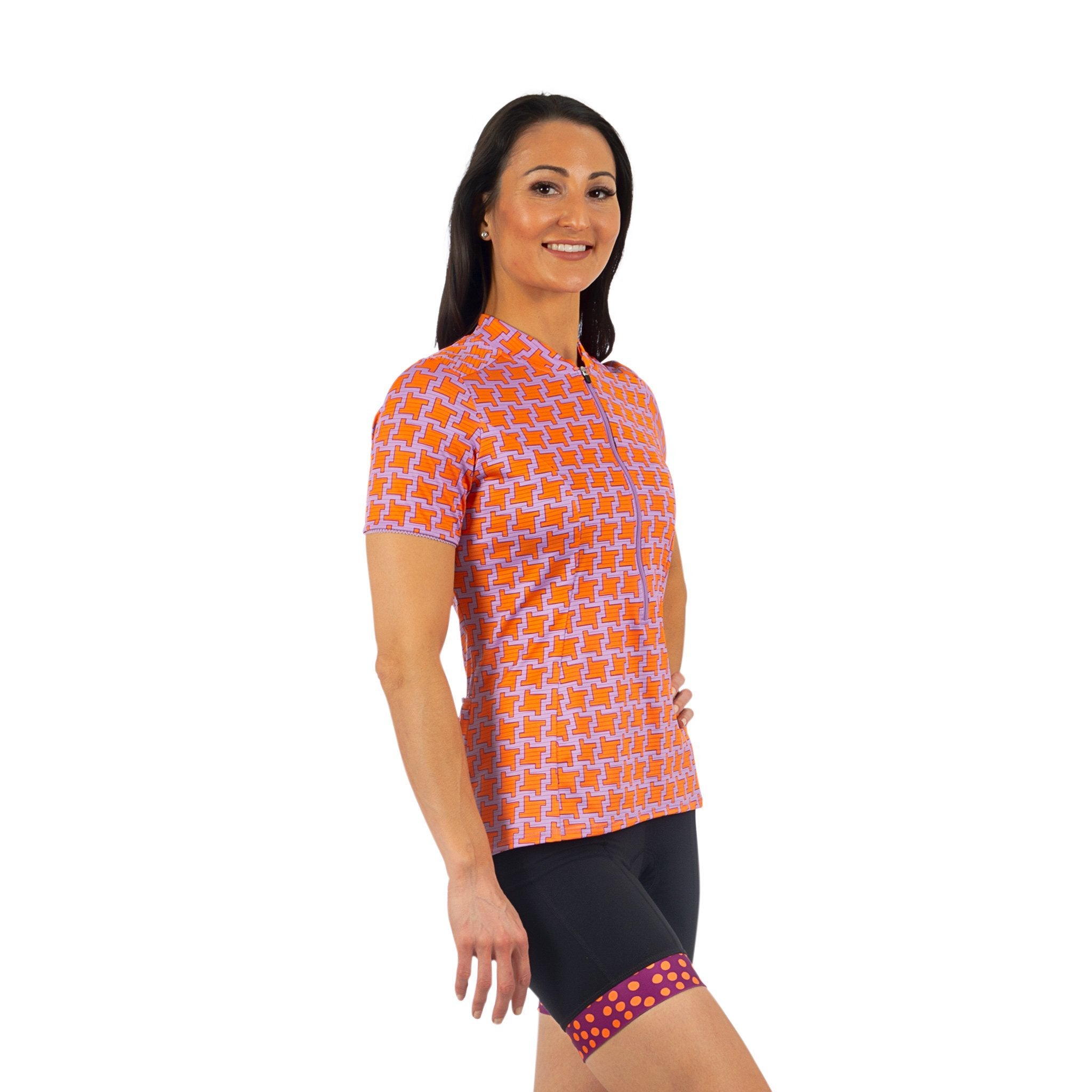 Dog's Tooth S-Cut Jersey