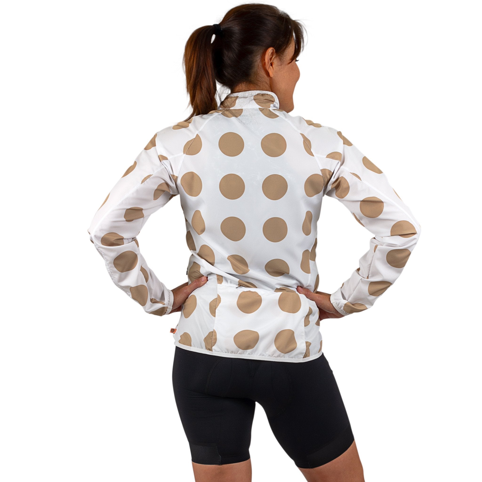 Polka Dot Veneer Jacket