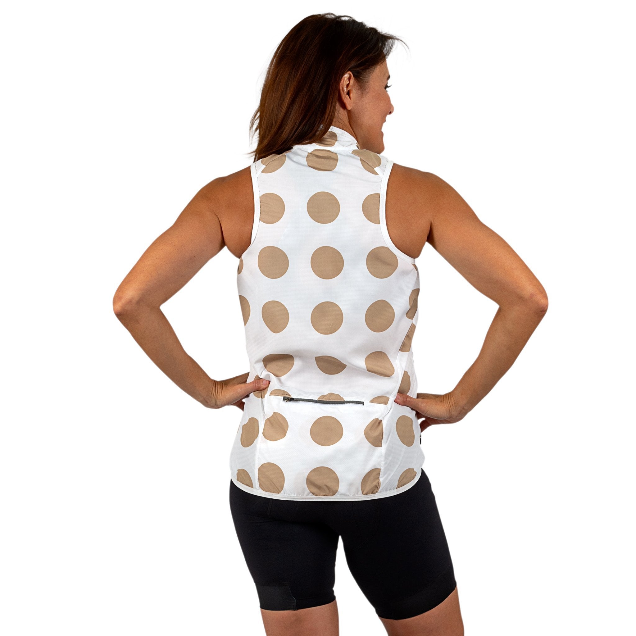 Polka Dot Veneer Vest