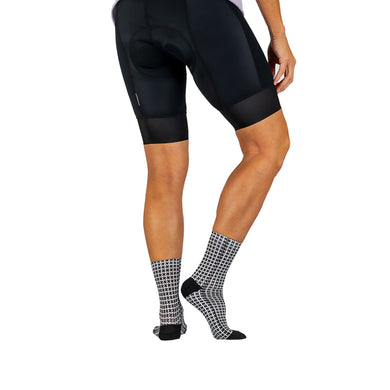 Dog's Tooth Short Socks