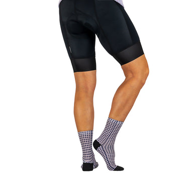 Dog's Tooth Short Socks